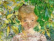 Carl Larsson kersti -ungflicksportratt av kersti Germany oil painting artist